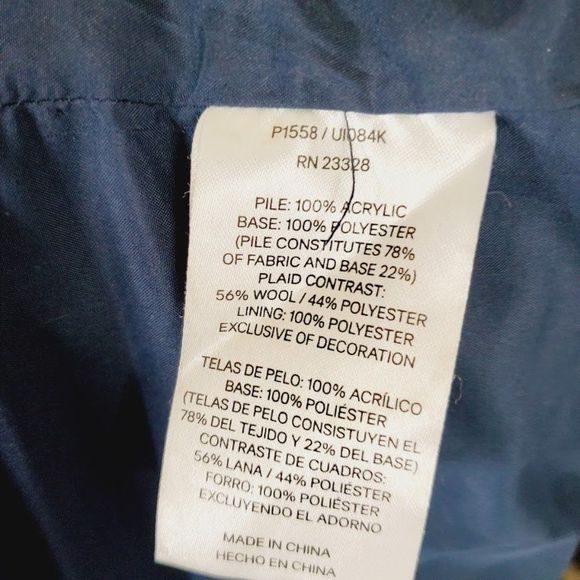 Pendleton Men's Teal Long Sleeve Wool Thermal Full Zip Jacket Size XL - Picture 8 of 10